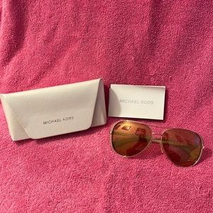 Authentic Michael Kors Tan Sunglasses- MK 5004- Chelsea
